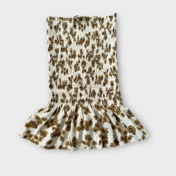 Never Fully Dressed stretch skirt in floral print - Picture 1 of 5